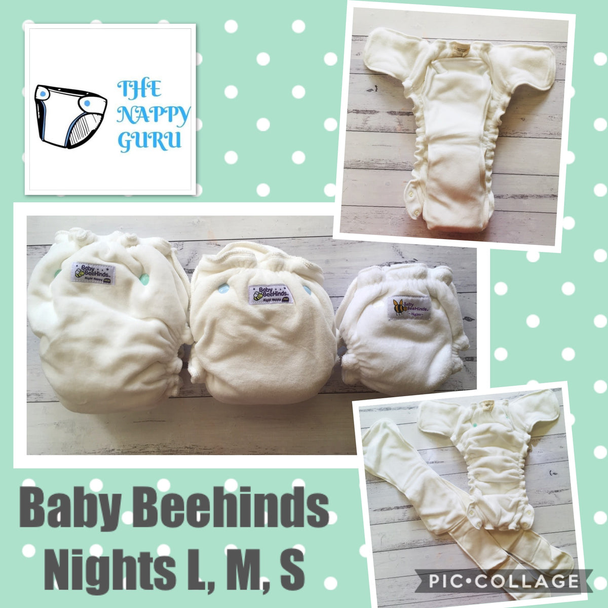 Baby beehinds 2024 night nappy