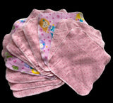 Flannelette Baby Wipes - Double layer