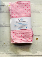 Flannelette Baby Wipes - Double layer
