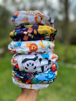 Full Time Pack - 12 Pack Velcro with 24 bamboo inserts