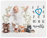 Baby's 1st Year Milestone Blanket